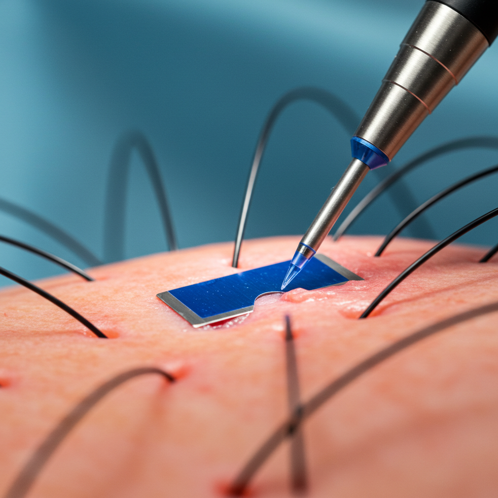 Saphir-FUE – Mikro-Inzision mit Saphirklingen